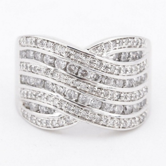 Jewelry - 14k White Gold 1.00 ctw Diamond Ring